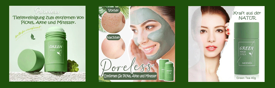 Die Green Tea Solid Gesichtsreinigung enthält Grüntee-Extrakt, der die Hautporen effektiv reinigen