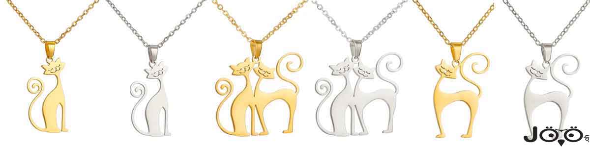 Funny Cat Necklace for Women - Perfect Gift for Cat Lovers