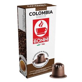 Tiziano Bonini Coffee | Mixture: Arabica & Robusta I Strength: 7 to 10 I Nespresso® compatible, Test variation coffe1: 10 Kapseln, mixture: 100% Arabica Strength: 7 out of 10