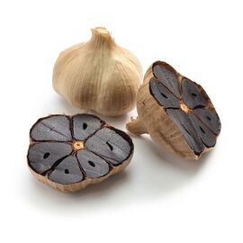 6 pieces of black garlic: Fermented and healthy