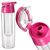 Fruit bottle "Drinking bottle with fruit insert" Made in Italy, Please select desired color: Pink