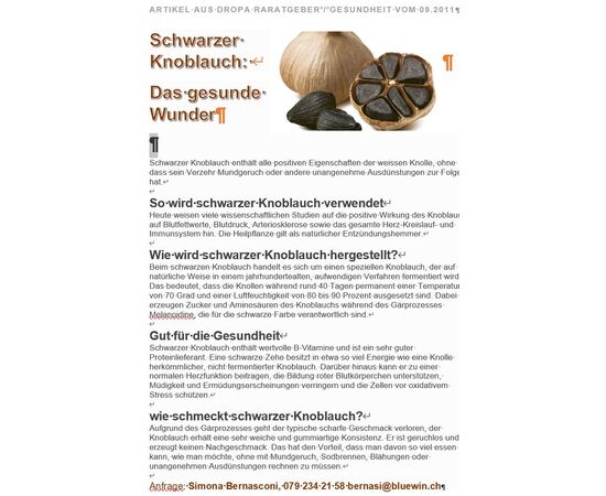 6 Stk. Schwarzer Knoblauch: Fermentiert. Sehr fein und gesund, 3 image